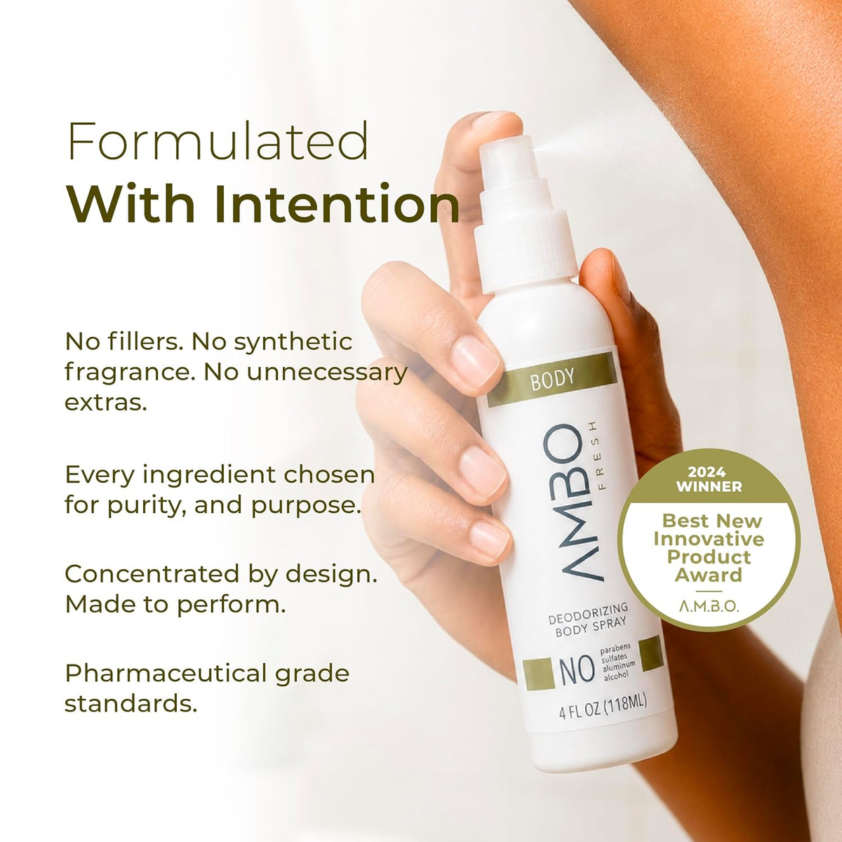 Deodorizing Body Spray Gentle, Effective and long lasting protection