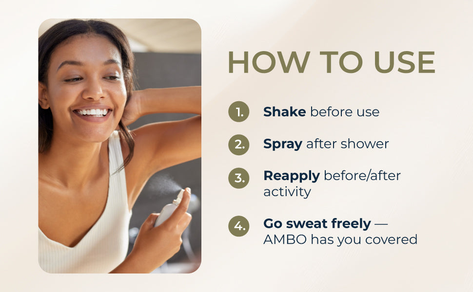 Body Spray Vegan Clean-Label Deodorant No Toxic Chemicals